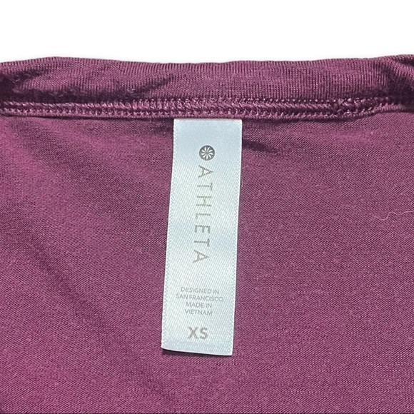 Athleta Workout Top Bundle Racerback Tank Tee sz XS - Picture 3 of 12